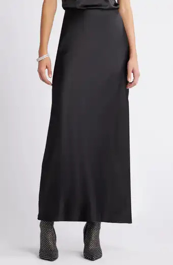 Madewell Satin Maxi Slip Skirt | Nordstrom | Nordstrom