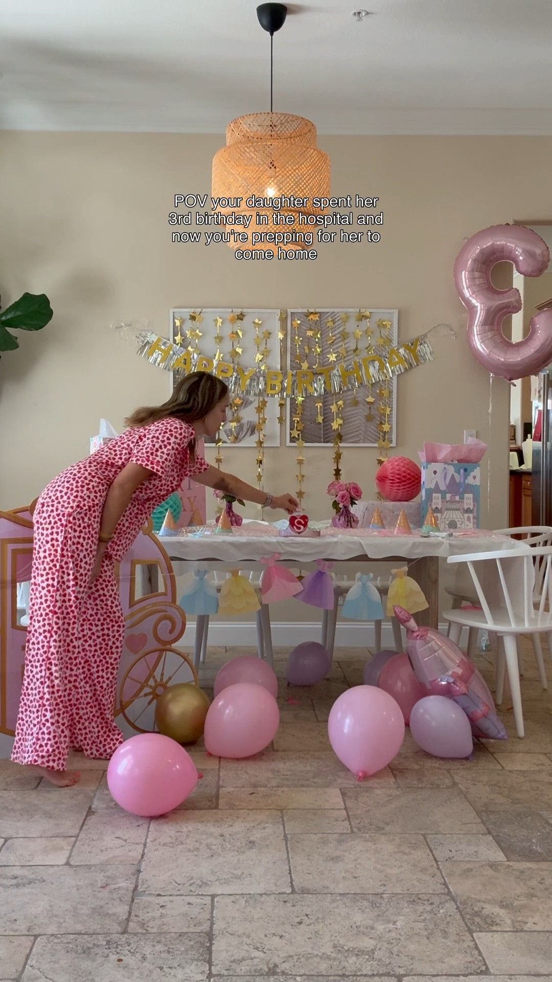 Third birthday set up 🥹💝

#LTKmomlife #LTKHome #LTKdayinmylife
