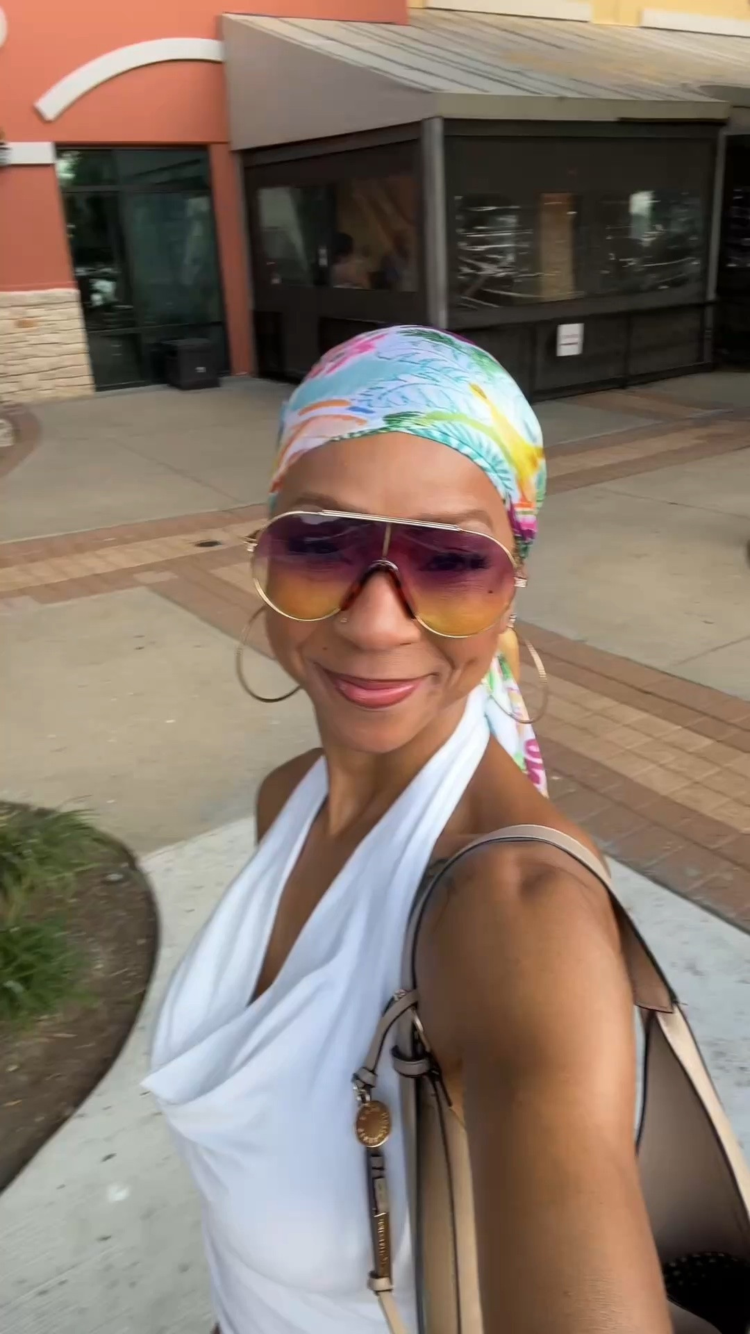 Concert by the lake. 
We had a great time yesterday at The Harbor Rockwall enjoying a a live performance from Soulful Soundz Party Band. My girl celebrated 57 years fabulous surrounded by friends family, food, music, and nothing but good vibes! 
Slip skirt @zara
Halter @Halara
Bag @tjmaxx
Sunglasses @amazon
Sandals @cosyisland_official https://cosyisland.co/toribattieste48
Scarf @walmart