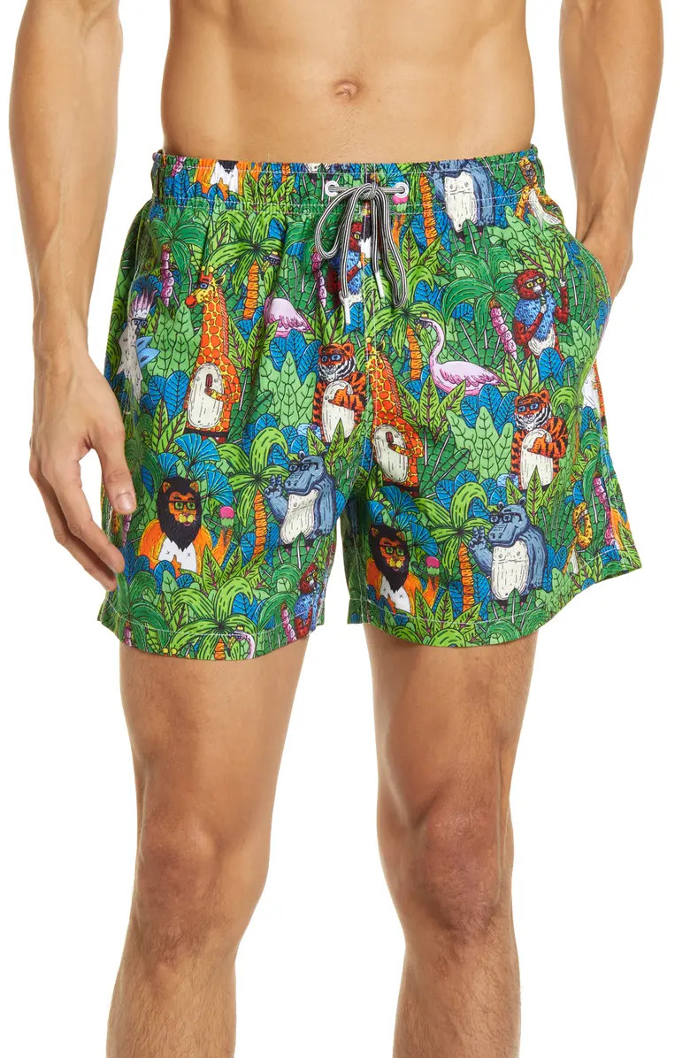 Mulga Jungle Mids Swim TrunksBOARDIES | Nordstrom