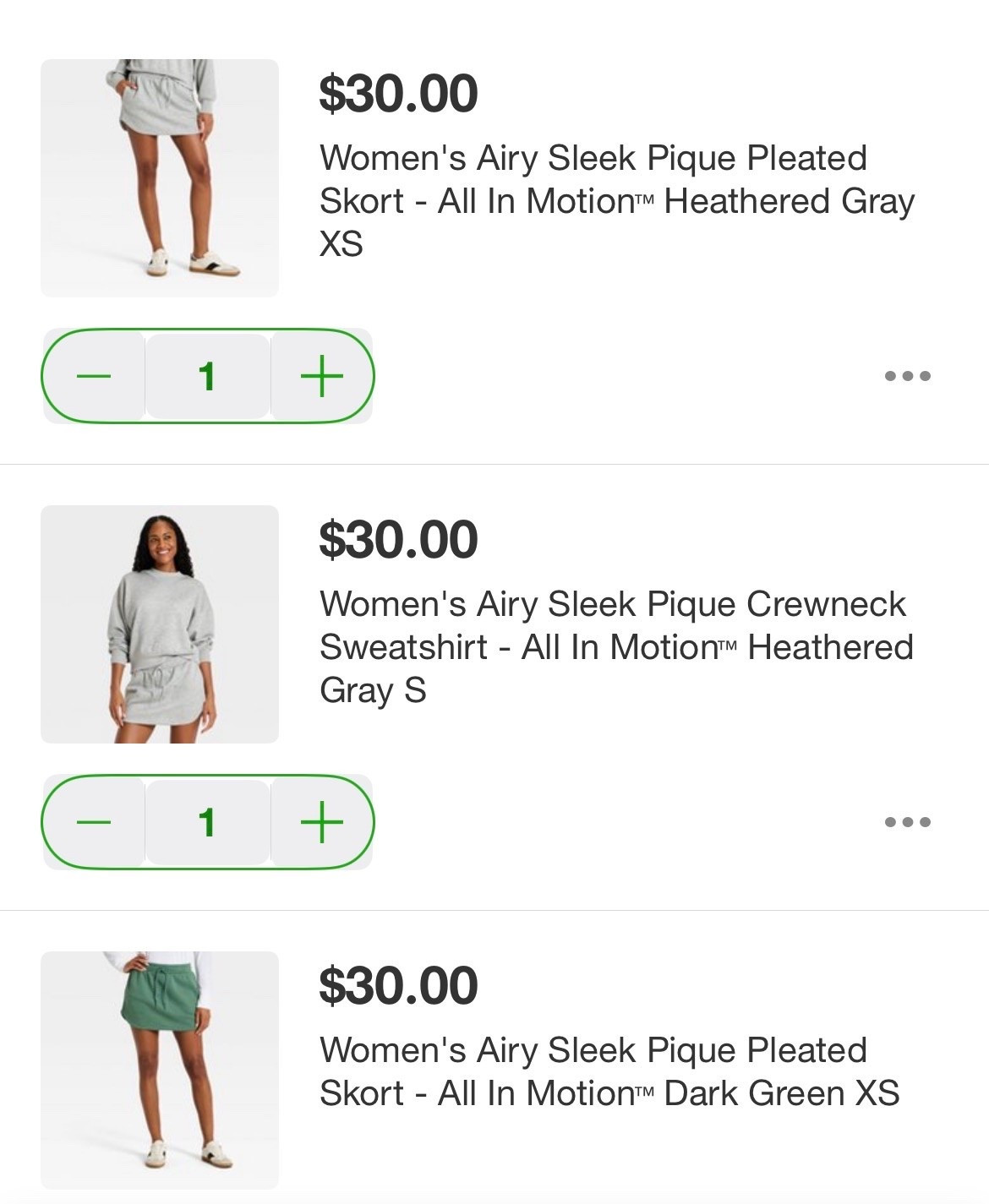 in my cart at Target

#LTKmomlife #LTKmorningroutine #LTKootd