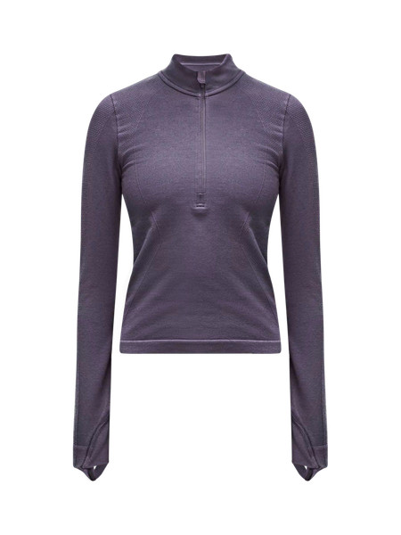 Merino Wool-Blend Base Layer Half Zip | Women's Long Sleeve Shirts | lululemon | Lululemon (US)