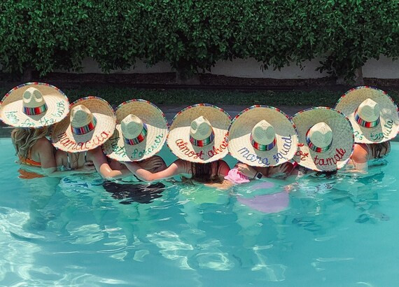 Custom Sequin Sombrero  Bachelorette Party Birthday Party | Etsy | Etsy (US)