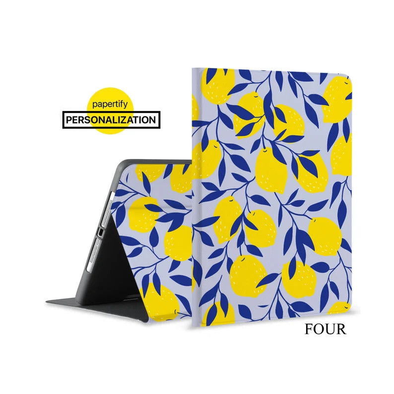 personalized folio iPad case auto sleep wake up apple pencil holder stand cover for iPad air 9.7 ... | Etsy (US)