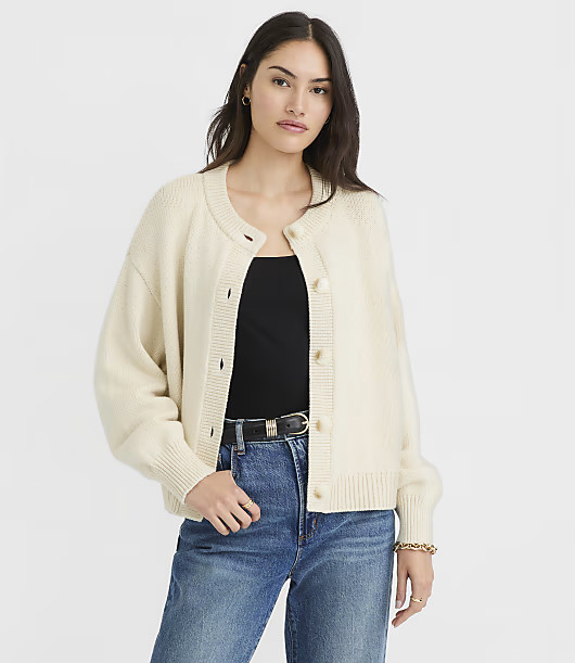 Loft Oversized Chunky Cardigan | LOFT
