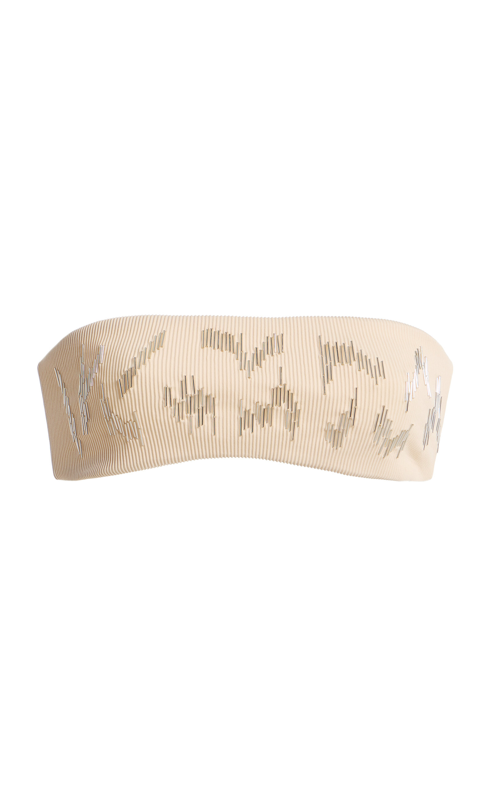 Embroidered Bandeau Bikini Top | Moda Operandi (Global)