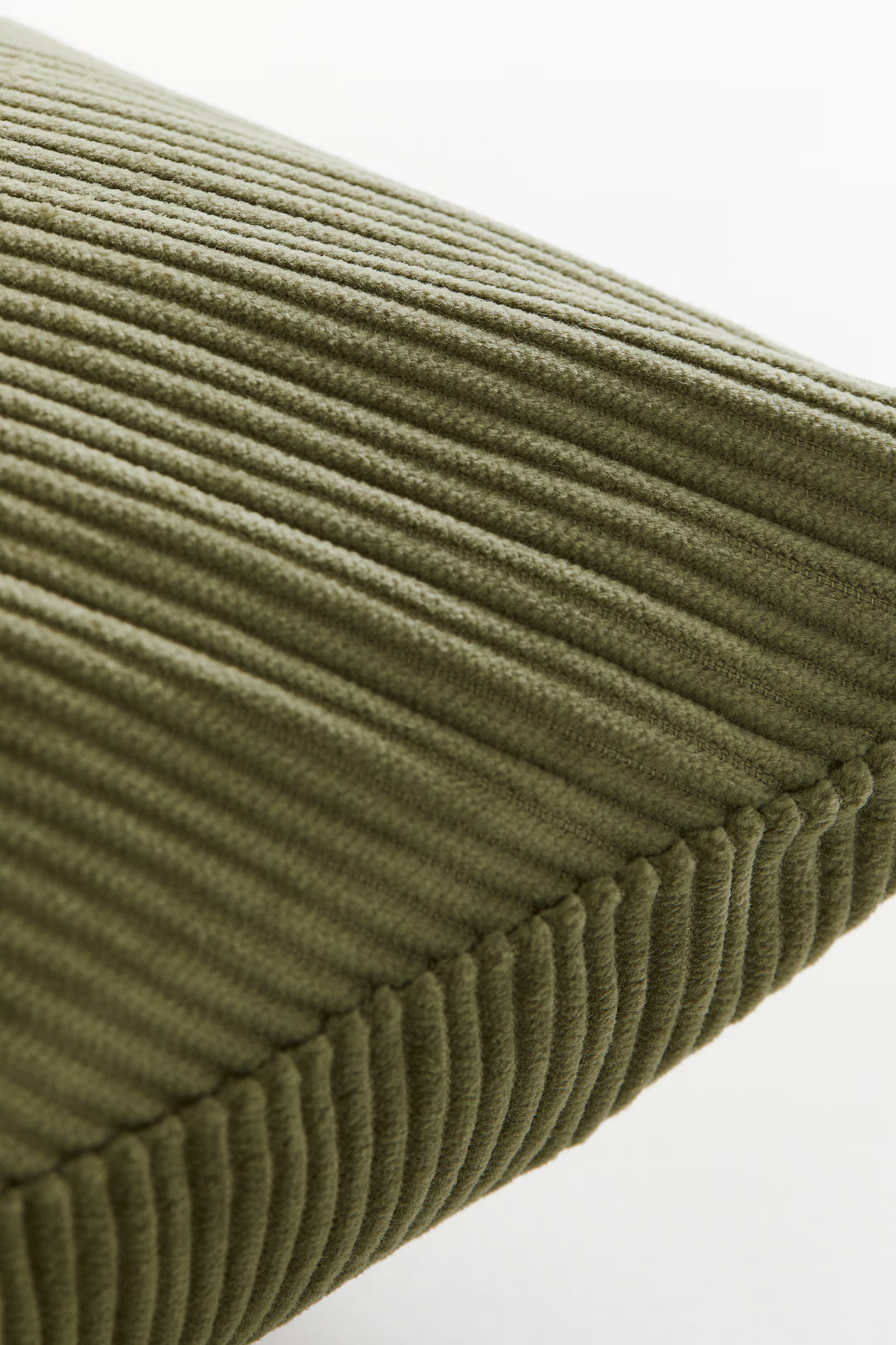Corduroy Cushion Cover - Khaki green - Home All | H&M US | H&M (US + CA)