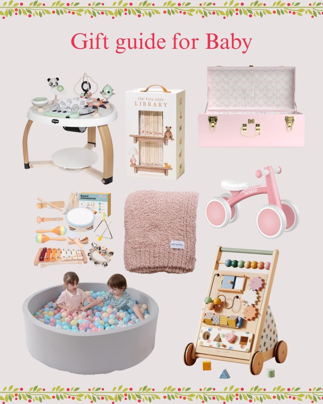 Holiday gift guide for baby 🎄🤍

#LTKgiftguide #LTKholiday #LTKbaby

#LTKmomlife