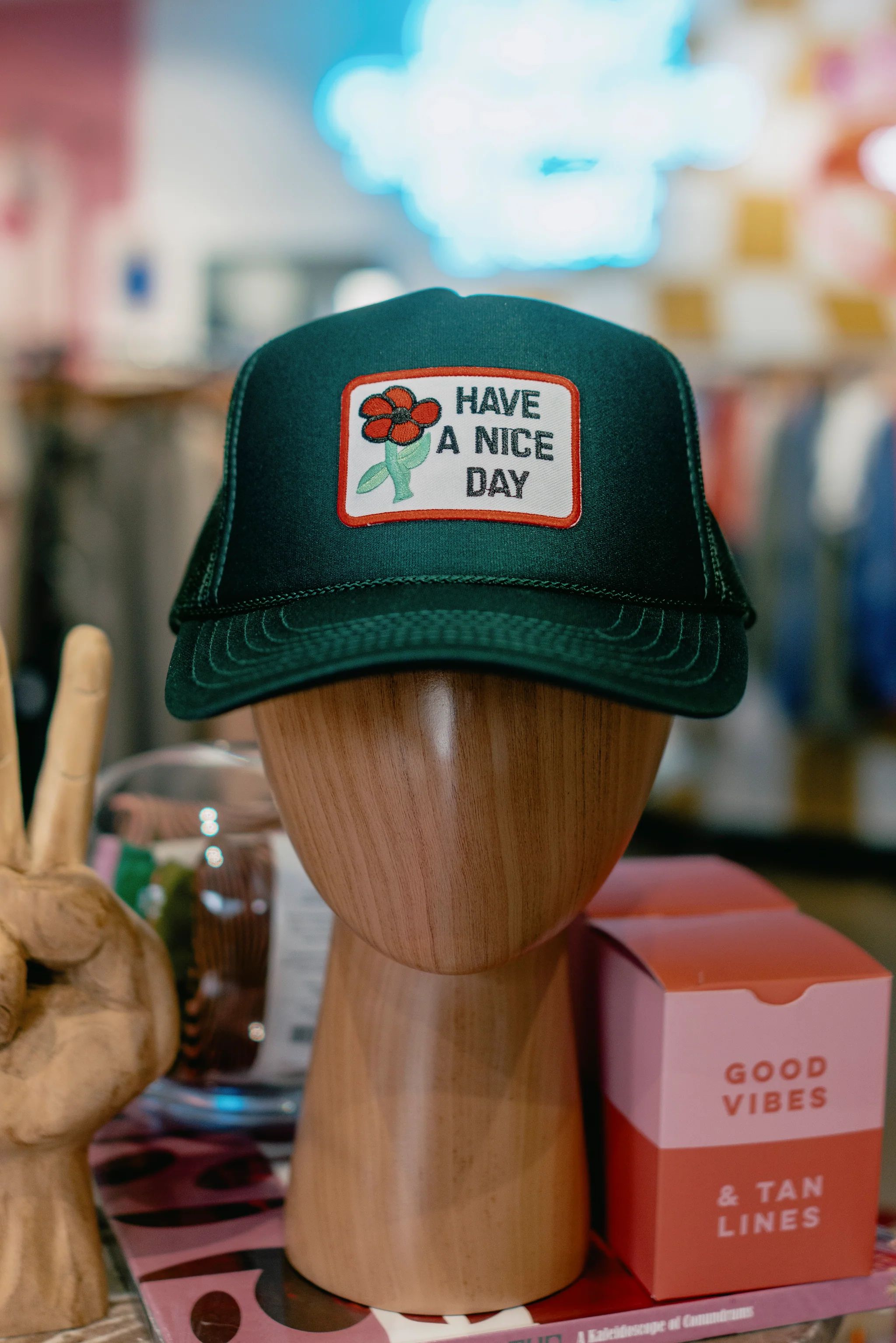 Have A Nice Day Flower Trucker | Ascot + Hart