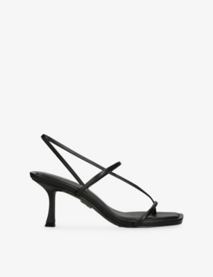 Locke Faux-Leather Heeled Sandals | Selfridges