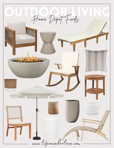 Patio Furniture- affordable finds from Home Depot! So many great finds just in time for a patio refresh!

#patiochairs #gardenstools #patiodecor #planters #loungechairs


#LTKhome #LTKSeasonal #LTKsalealert