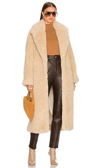 Rory Coat in Parchment | Revolve Clothing (Global)