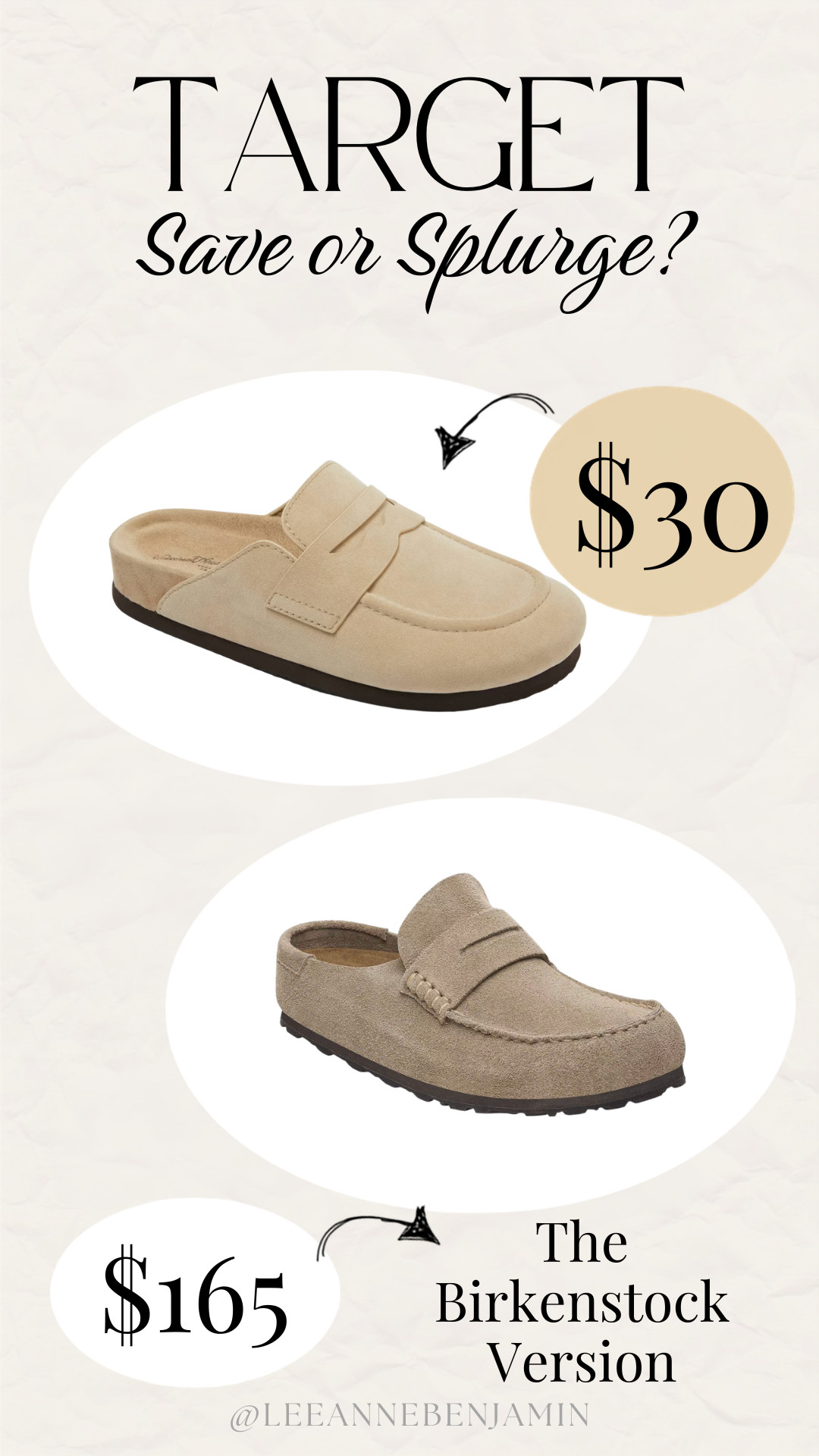 Would you save or splurge on these adorable new clogs for fall?  

 #LTKootd #LTKmomlife #LTKOver40