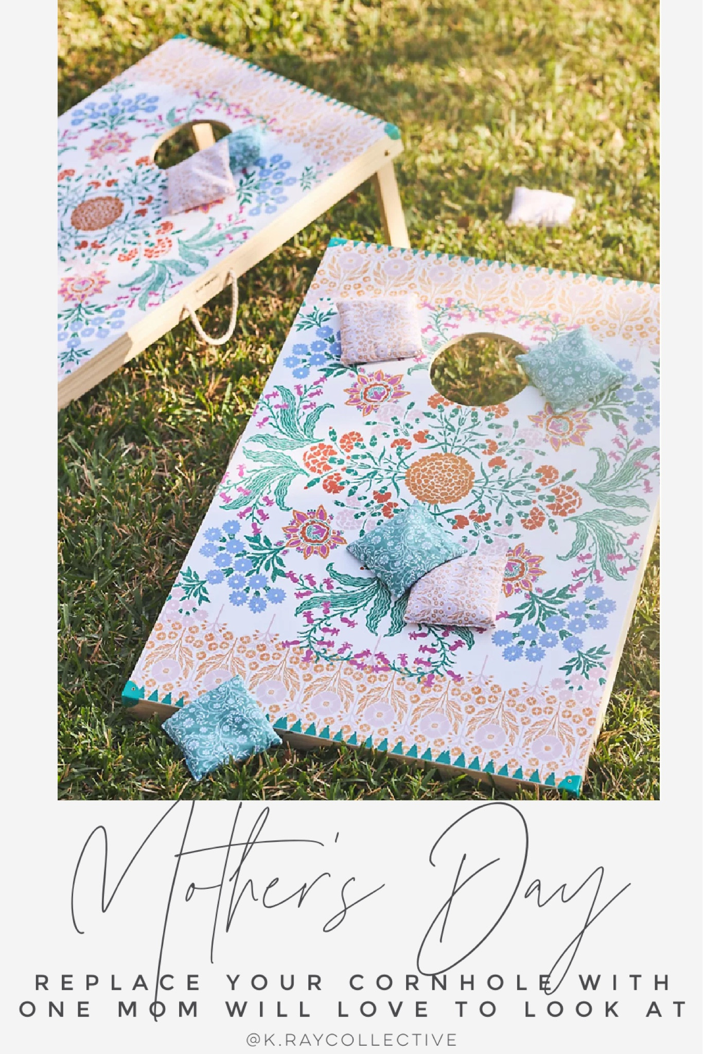 Summer is almost here! And who doesn’t love fun, backyard games, this corn hole set is the perfect addition to your backyard entertainment. Plus mom will love it because it’s super pretty. 

backyard games, cornhole, Mother’s Day gifts gifts for mom, special edition games, backyard entertainmrnt, summer fun, backyard parties

#CornHole #Mother’sDay #GiftsForMom #BackyardGames #SummerFun #SummerGames #OutdoorPlay￼

#LTKGiftGuide #LTKSeasonal #LTKhome