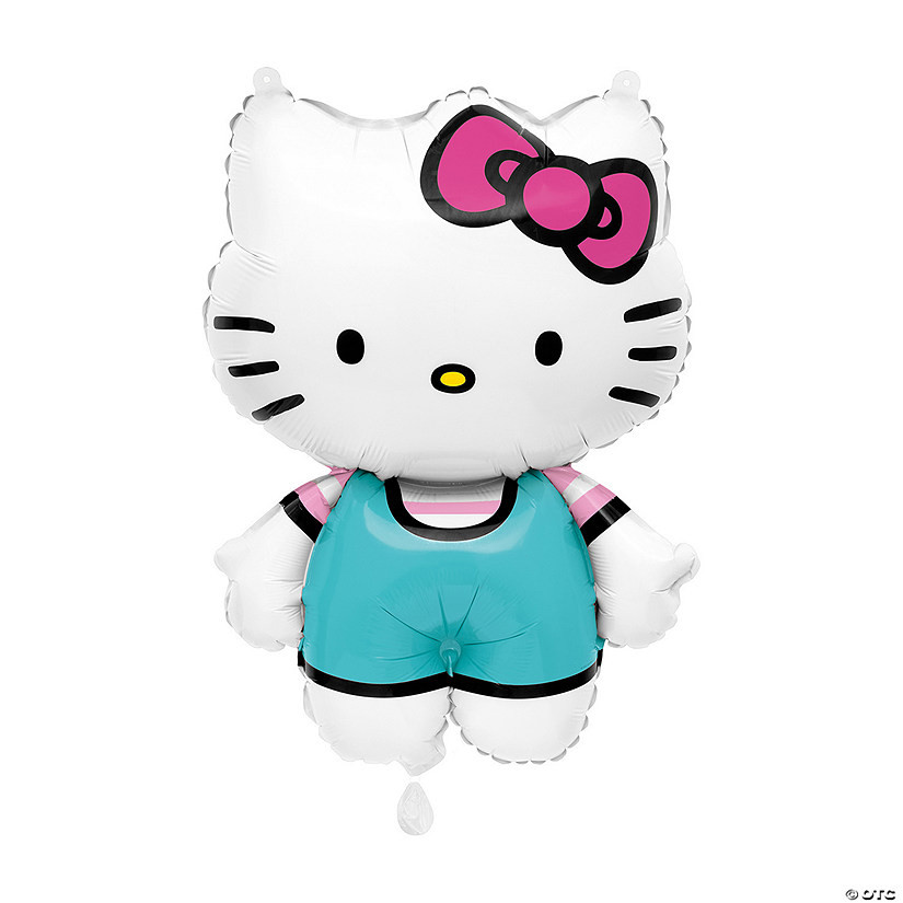 Inflatable Hello Kitty-Shaped 20 1/2" Mylar Balloon | Oriental Trading Company