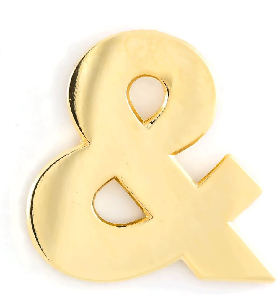 Ampersand Enamel Pin | Amazon (US)