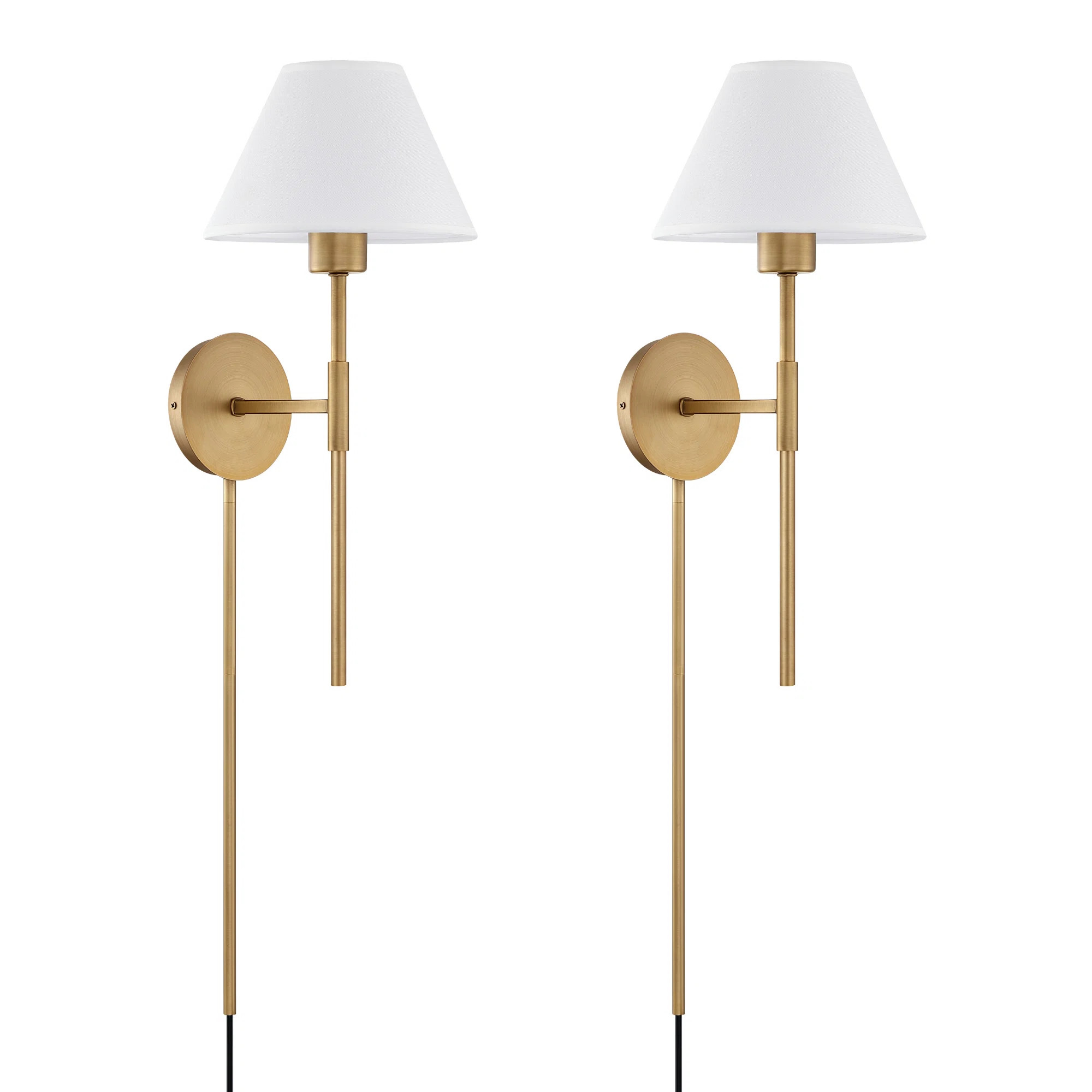 Metal Plug-in Wallchiere (Set of 2) | Wayfair North America