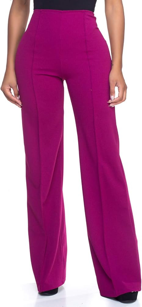 Cemi Ceri Women's High Waist Dress Pants | Amazon (US)