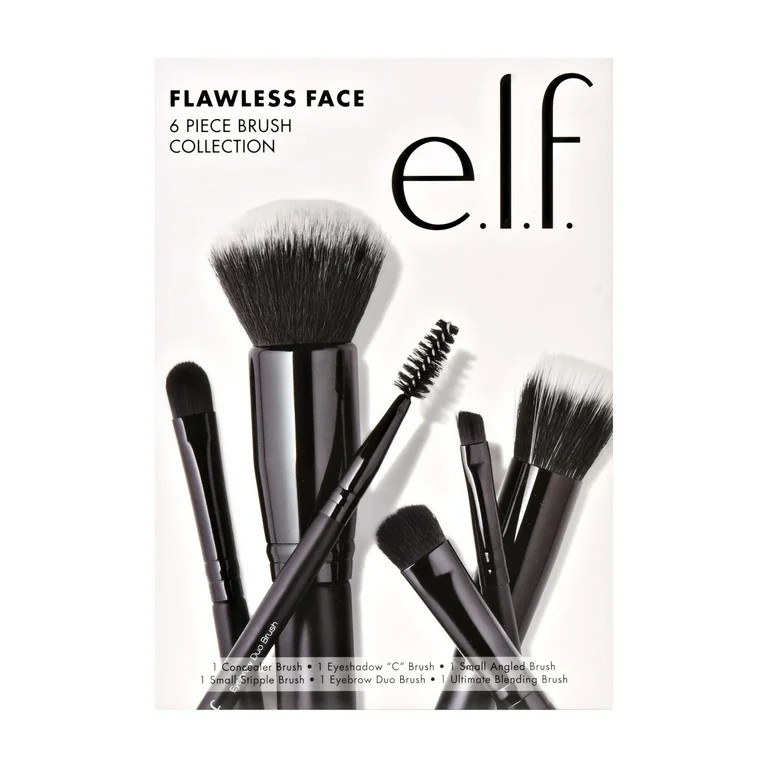 E.L.F. Flawless Face Kit, 6 Piece Brush Collection | Walmart (US)