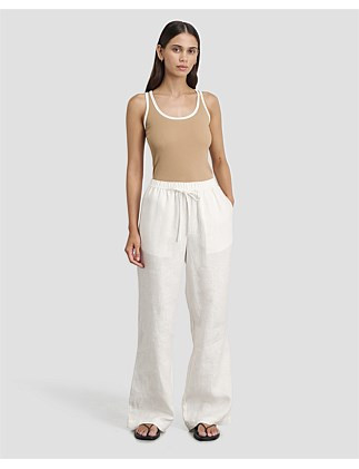 Jag Ivy Linen Pant | David Jones | David Jones (Australia & New Zealand)