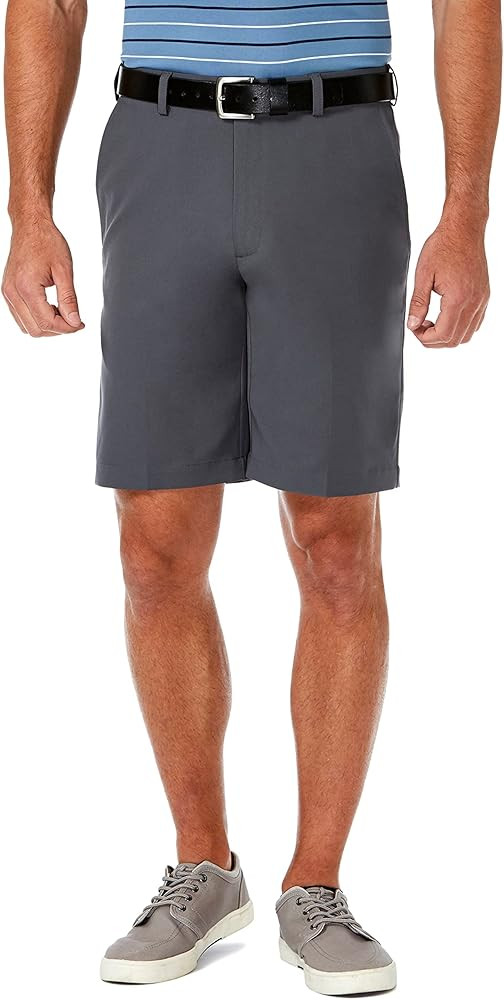 Haggar Men's Cool 18 Pro 4-Way Stretch Golf Shorts - 7 and 9.5 Inch Inseams | Amazon (US)