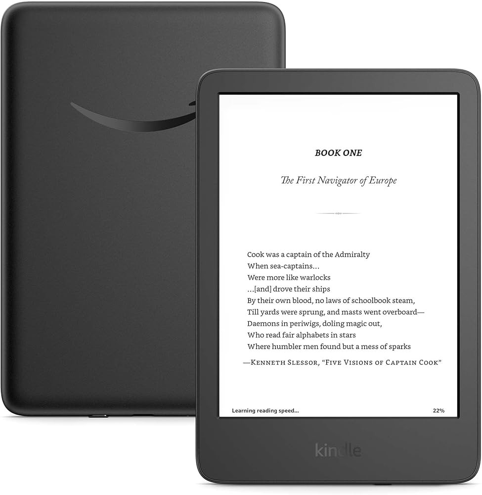 New Amazon Kindle (16 GB) - Lightest and most compact Kindle, with glare-free display, faster pag... | Amazon (US)