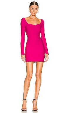 superdown Diana Mini Dress in Hot Pink from Revolve.com | Revolve Clothing (Global)