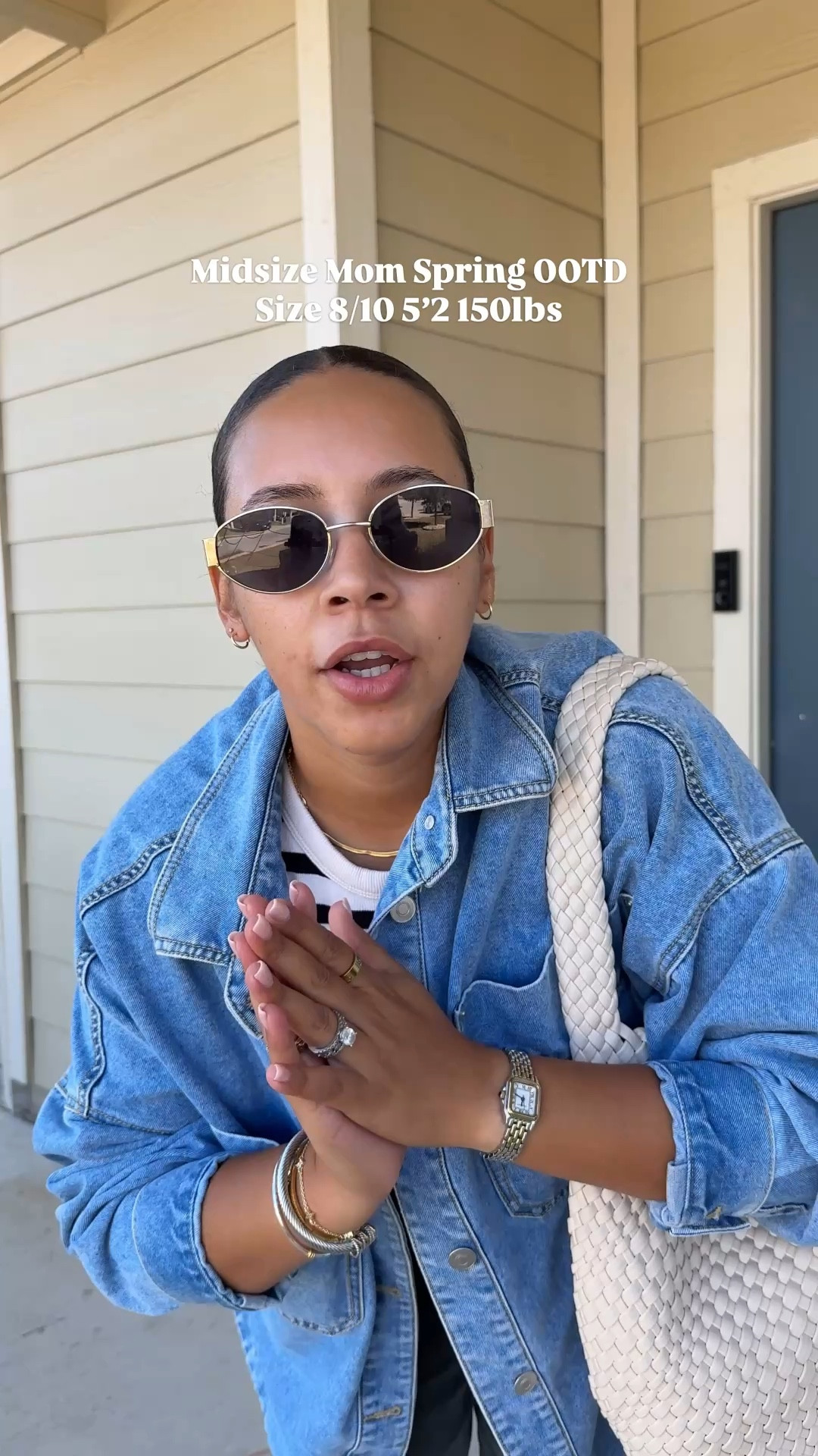 Spring mom ootd 

#LTKMidsize #LTKootd #LTKmomlife