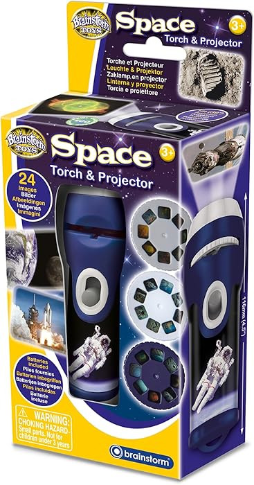 Brainstorm Toys: Space Torch and Projector, Creates Clear, Precise Images up to One Metre Wide, F... | Amazon (US)