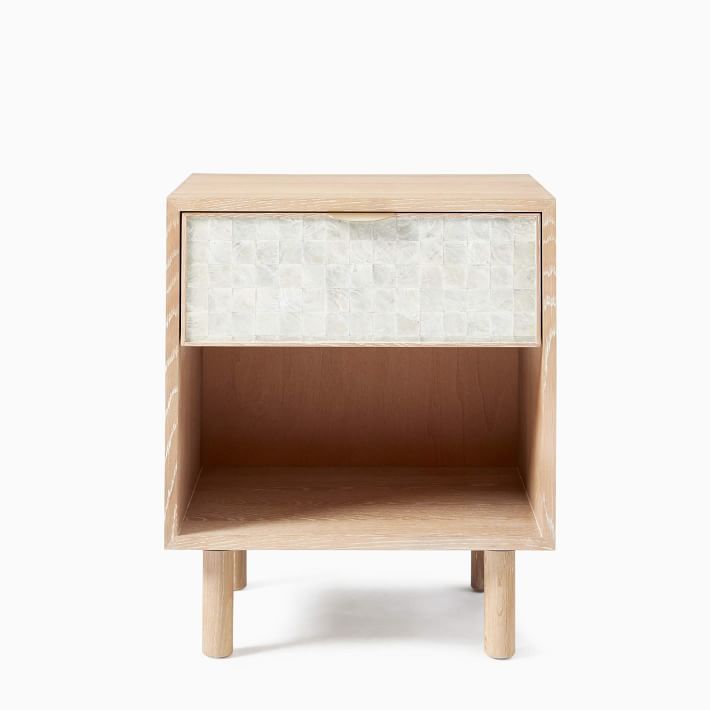 Ella Capiz Nightstand (20.7") | West Elm (US)