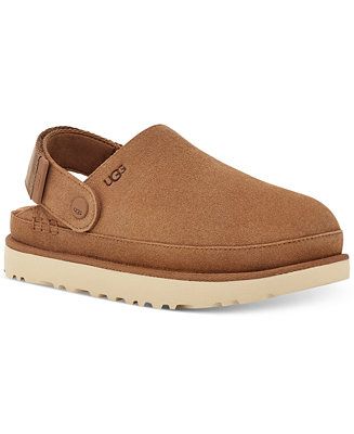 UGG® Women's Goldenstar Slingback Clog Flats - Macy's | Macy's