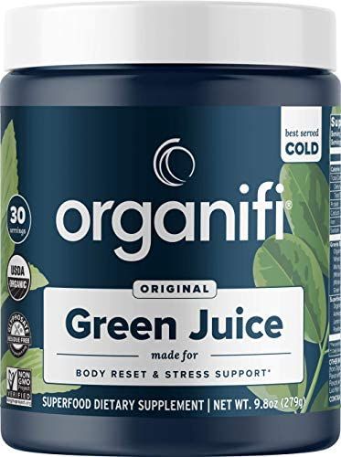 Organifi Green Juice - Organic Superfood Powder - 30-Day Supply - Organic Vegan Greens - Helps Decre | Amazon (US)