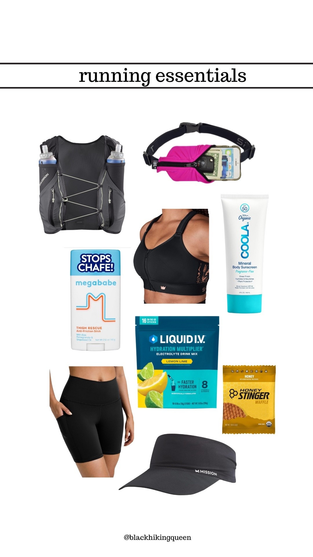 My running favs! Running vest, running shoes, running gear, running belt, running gels, electrolytes 

#LTKMidsize #LTKTravel #LTKActive