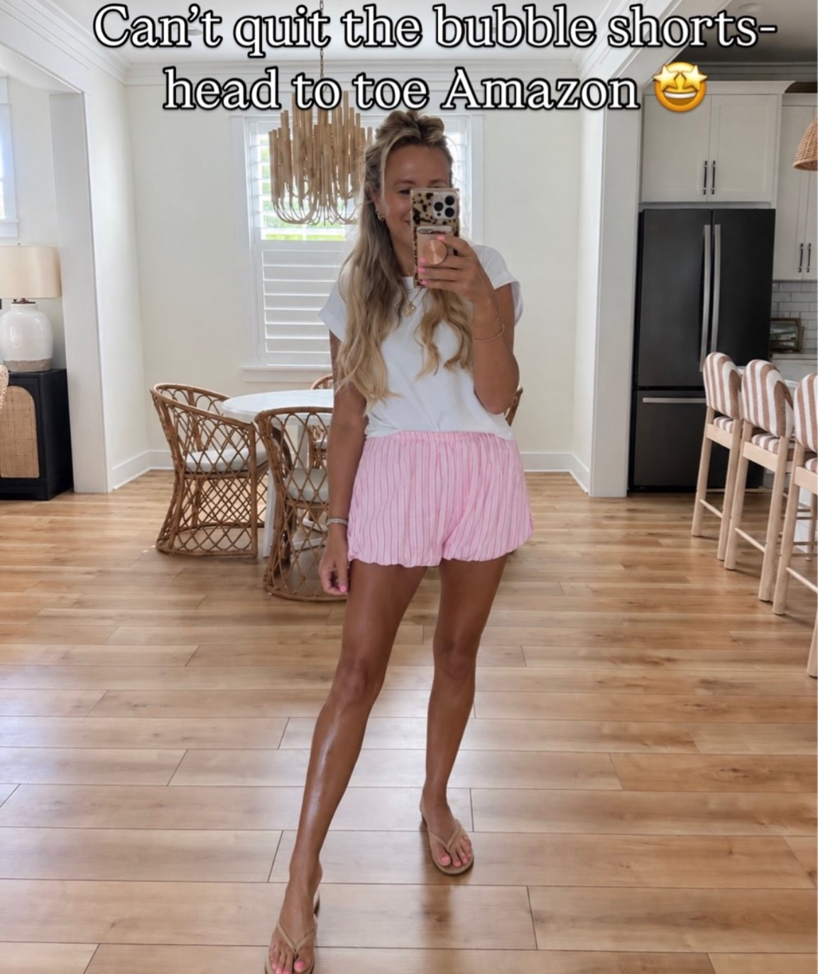 The cutest Amazon bubble shorts for an easy everyday look 🎀 Paired them with a simple white tee and sandals for the perfect casual summer outfit!

#LTKunder50 #LTKStyleTip #LTKSeasonal