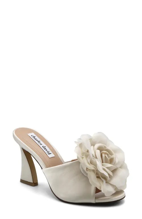 Charles David Karaoke Slide Sandal in Ivory at Nordstrom, Size 5 | Nordstrom
