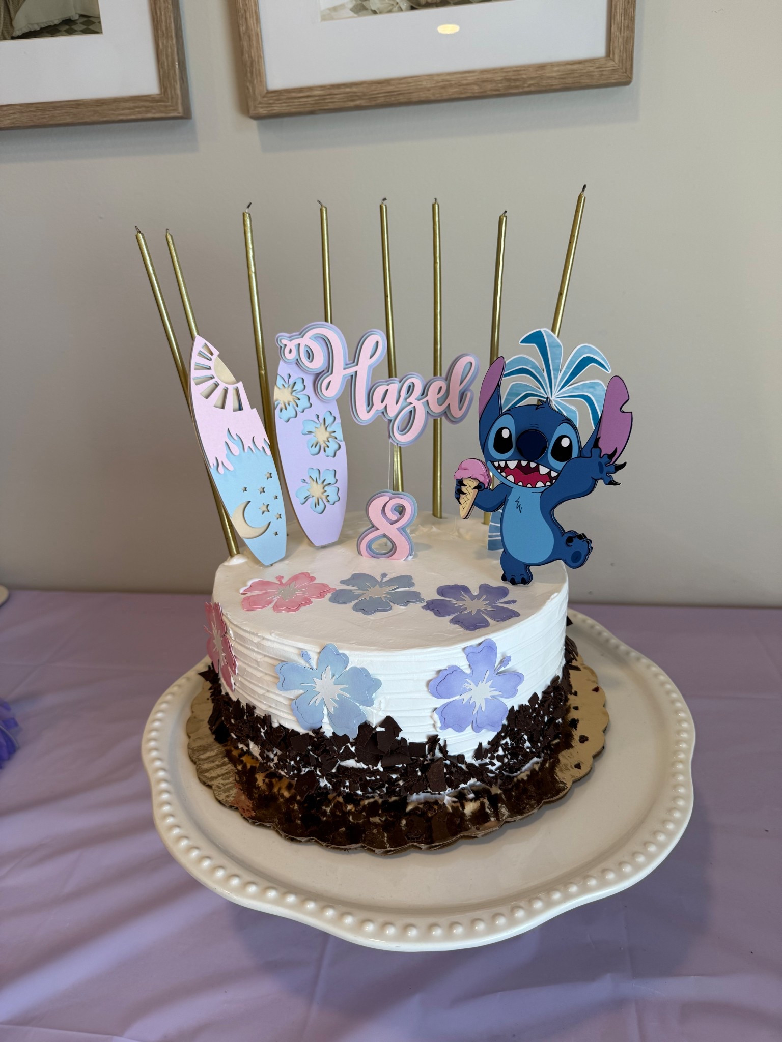 Stitch birthday party cake topper! I ordered this custom cake topper and decoration from Etsy!

#LTKParties