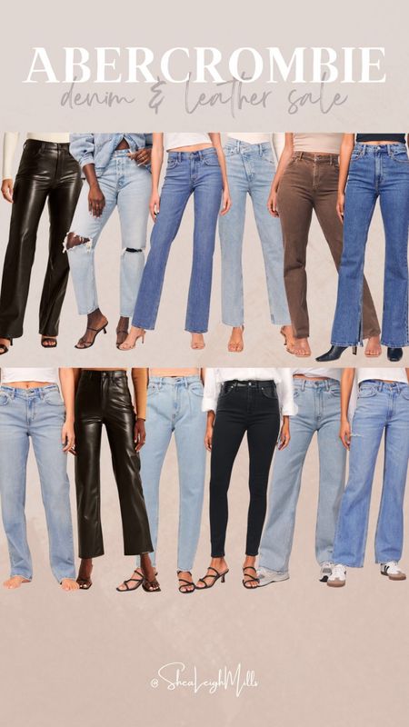 All denim and leather is 25% off at Abercrombie plus use code DENIMAF for an extra 15% off! Hurry before sizes sell out!

#LTKstyletip #LTKsalealert #LTKSale