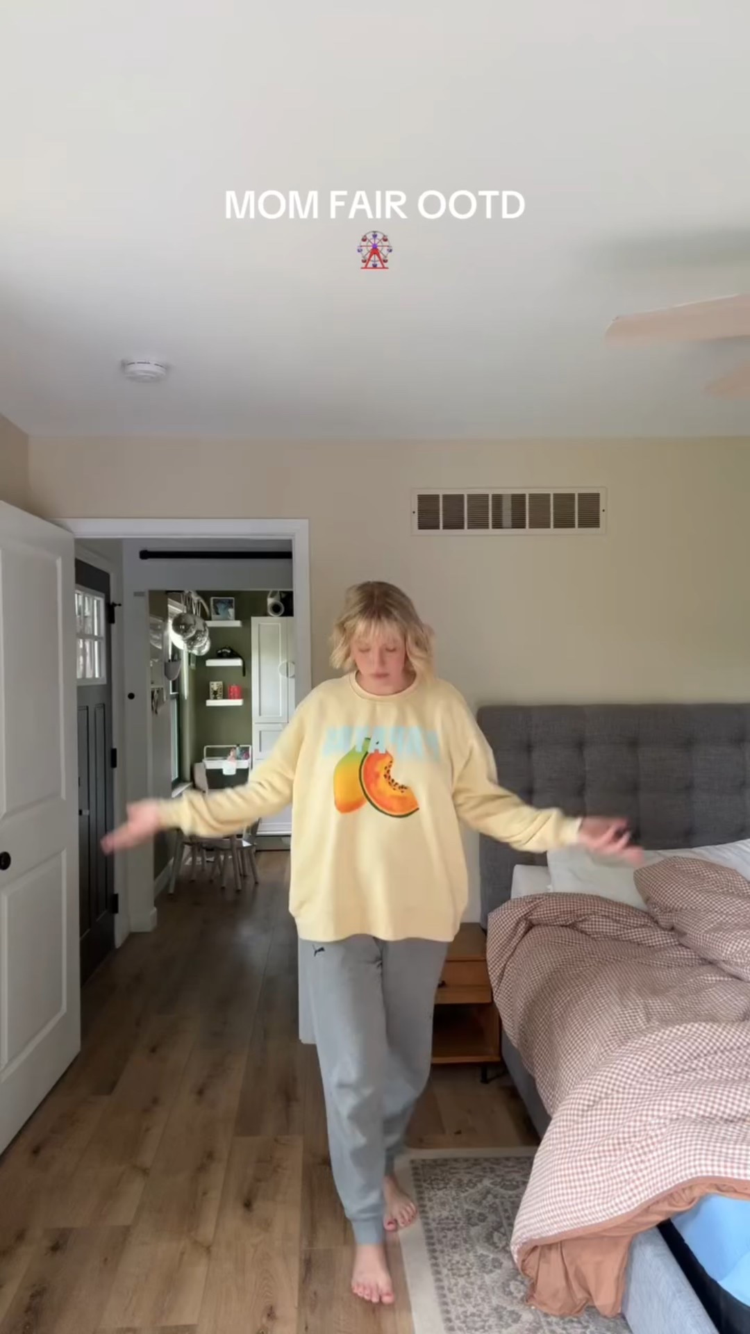 Celebrating 6 weeks PP today 🙌🏻 going to push my kiddos around at the fair 💓had to document a cute mom fit before I sweated it all off 🥵 #mom #momlife #ootd #fair #grwm #fit #fitcheck #momsoftiktok #postpartum #newborn #toddlersoftiktok #summer