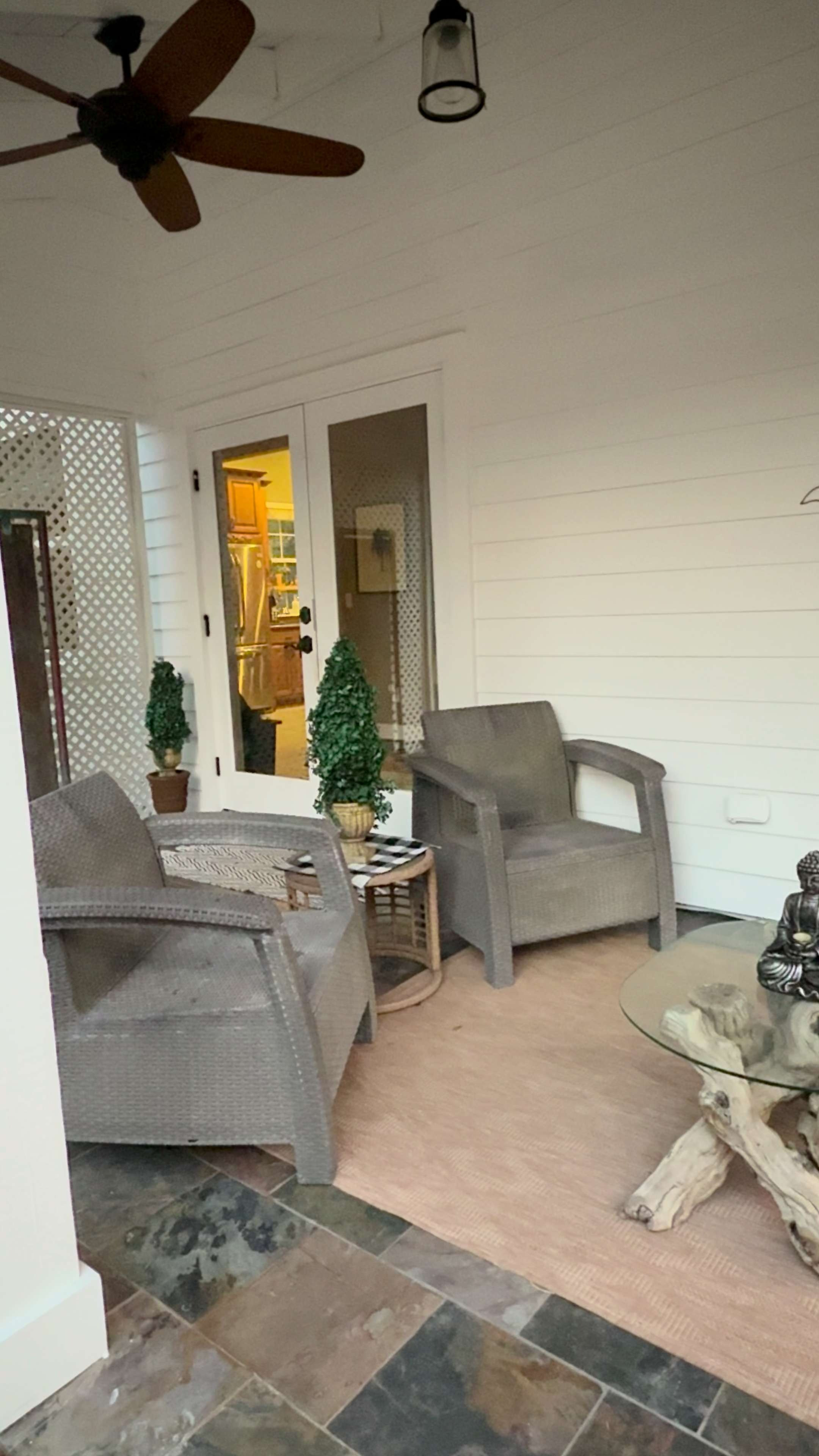 Zen Patio in Process! Getting started with the Solar Buddha and cozy small couch from Amazon! 


#LTKHome #LTKCyberWeek #LTKmorningroutine