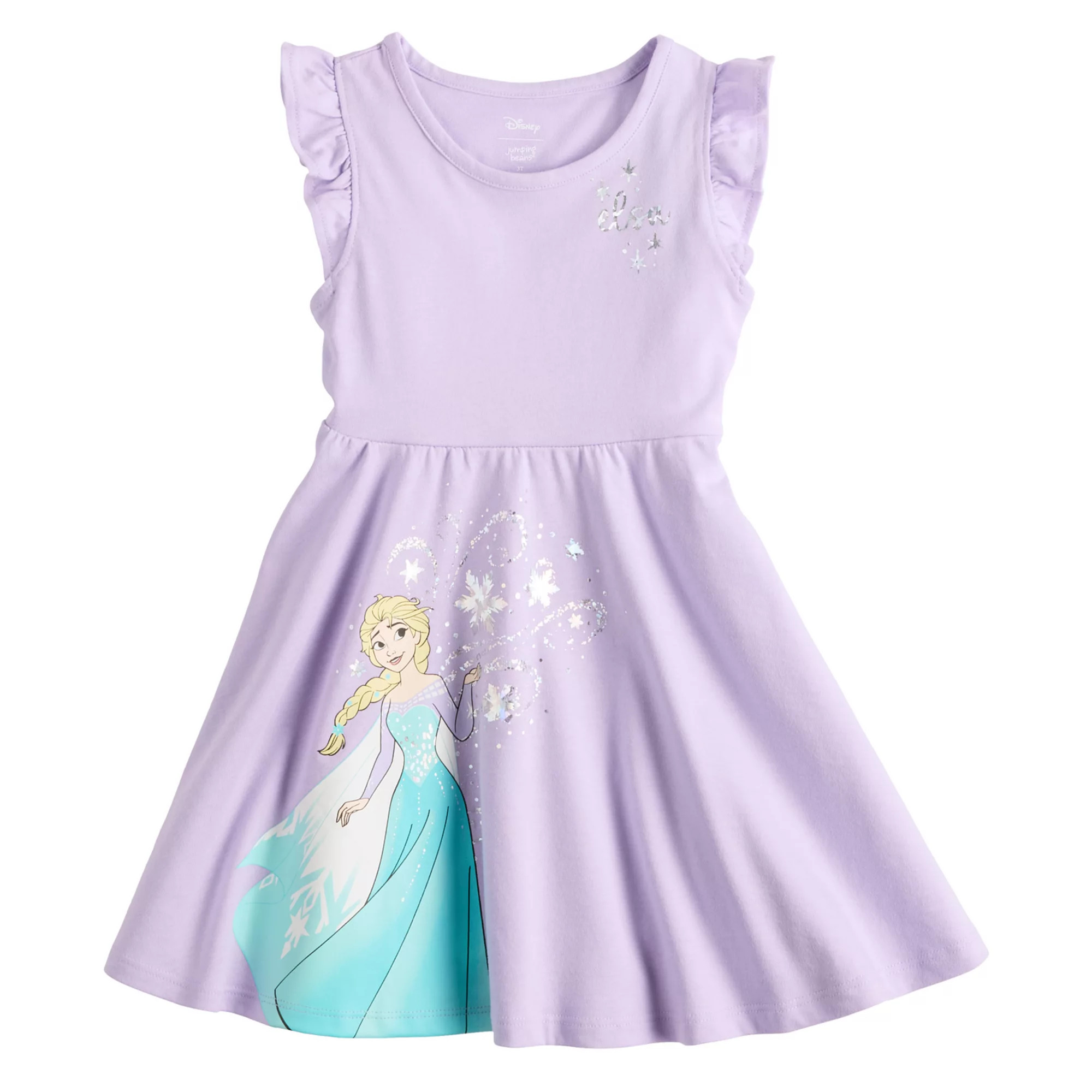 Disney's Frozen Elsa Baby & Toddler Girl Flutter Sleeve Dress by Jumping Beans® | Kohl's