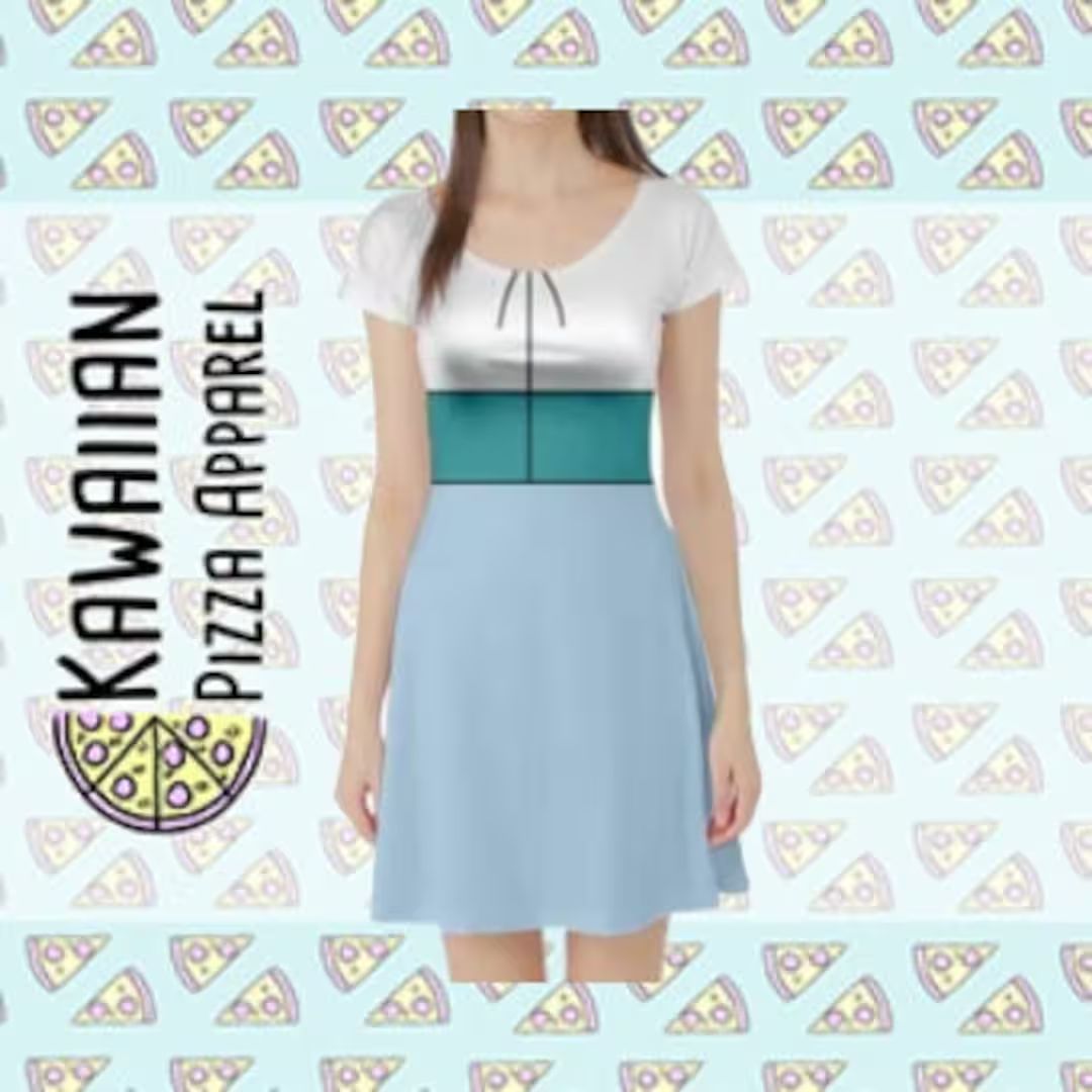 Thumbelina Inspired Short Sleeve Skater Dress | Etsy (US)