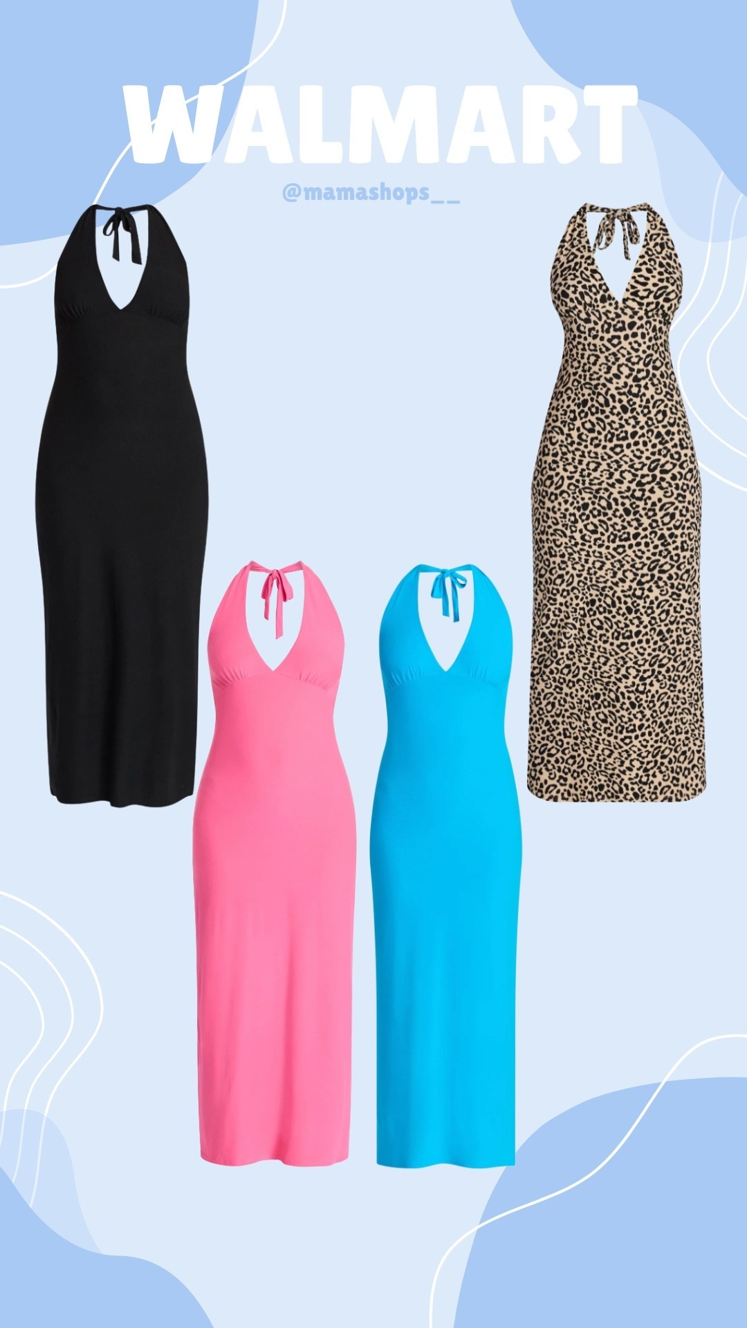 No Boundaries Halter Maxi dresses beautiful and comfortable, go check them out at Walmart 🛍️😍

Linking items here✨🔗

#LTKSeasonal #LTKootd #LTKmomlife
