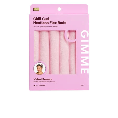 Gimme Beauty Chill Curl Heatless Styling Flex Rods for Fine Hair - 6 Count | Walmart (US)