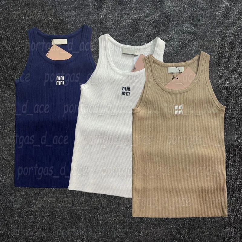 Luxury Letter Knit Tanks Designer Women Sleeveless Singlet Tops Sexy Summer Elegant Vest Singlets | DHGate
