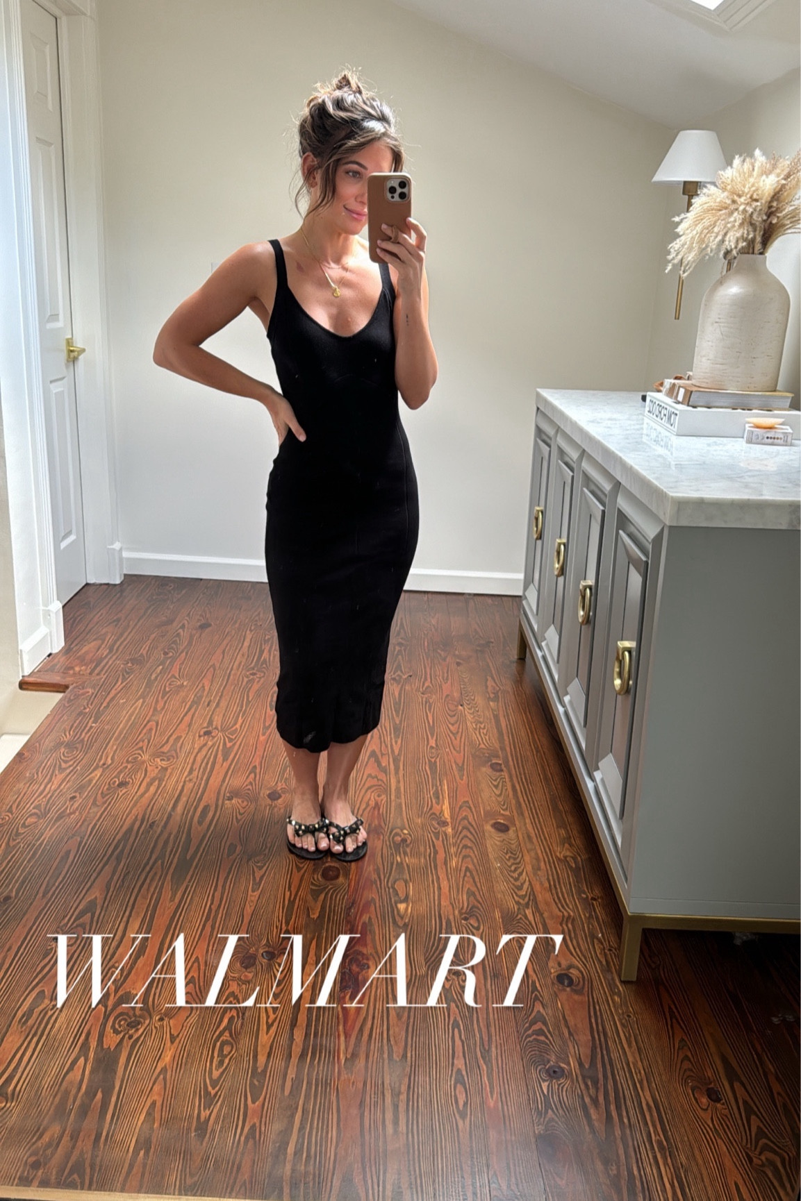 Black dress size XS 

#walmart #laurabeverlin 

#LTKfindsunder100 #LTKfindsunder50 #LTKsalealert