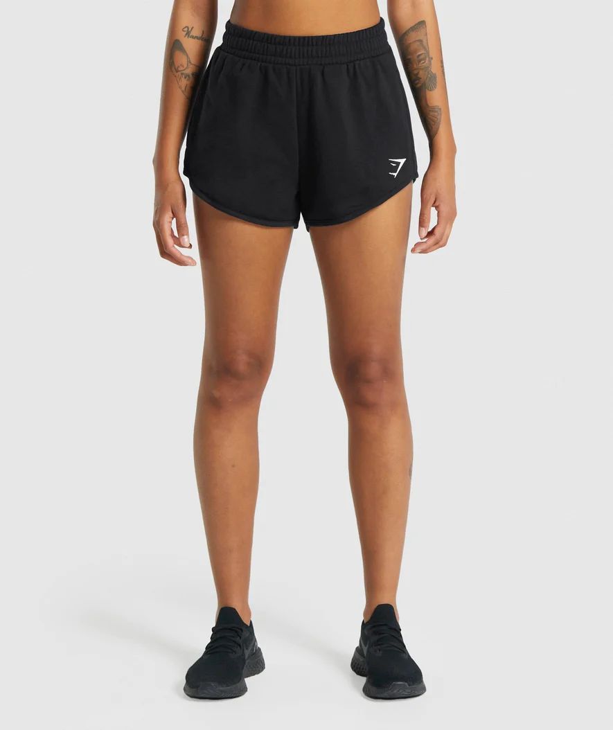 Gymshark Training Sweat Shorts - Black | Gymshark US