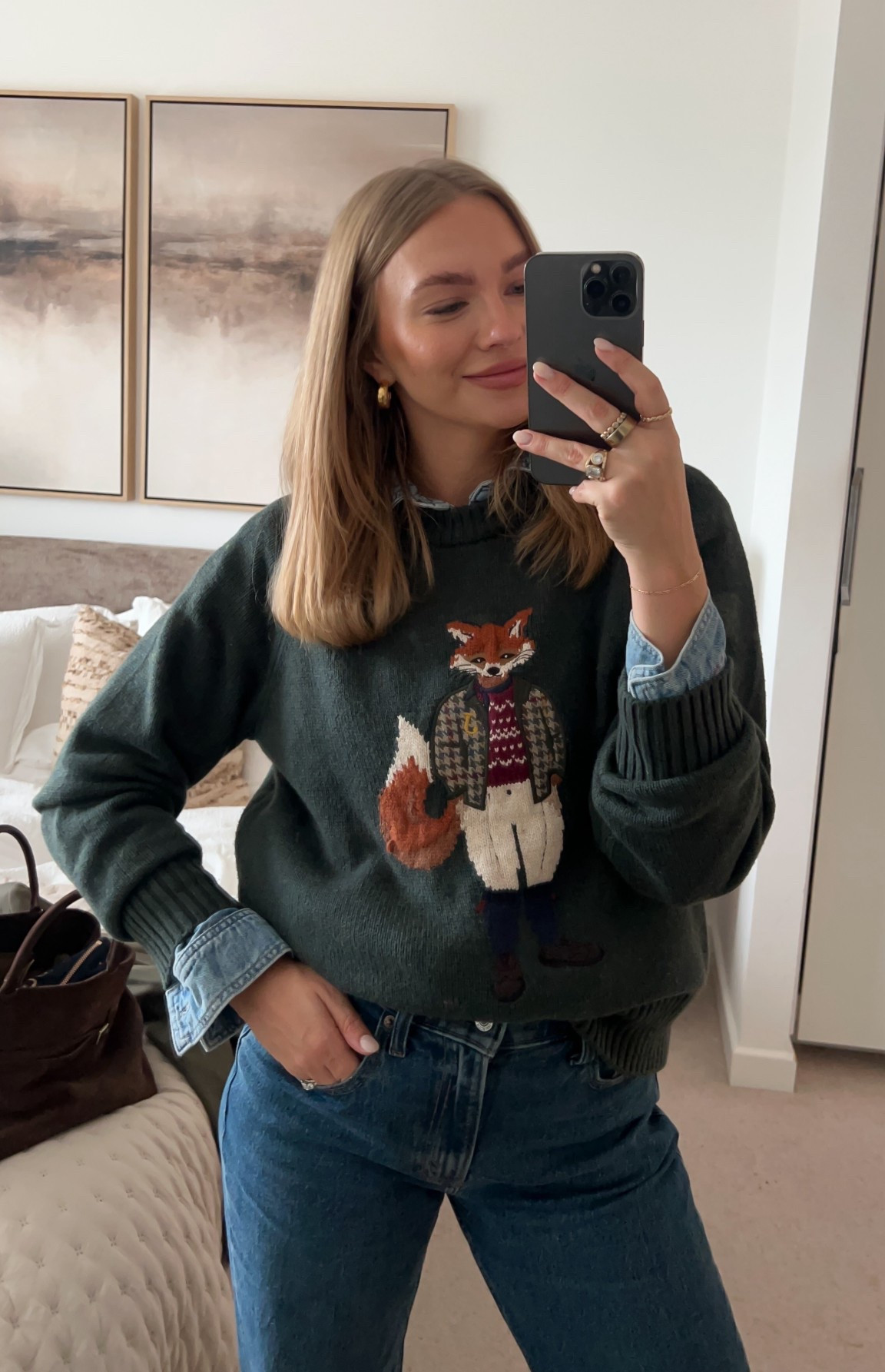 Cosy autumn outfit 
Ralph Lauren look for less - these jumpers from joules are less than £70 vs £500 for the Ralph Lauren teddy jumper. I wear medium 
