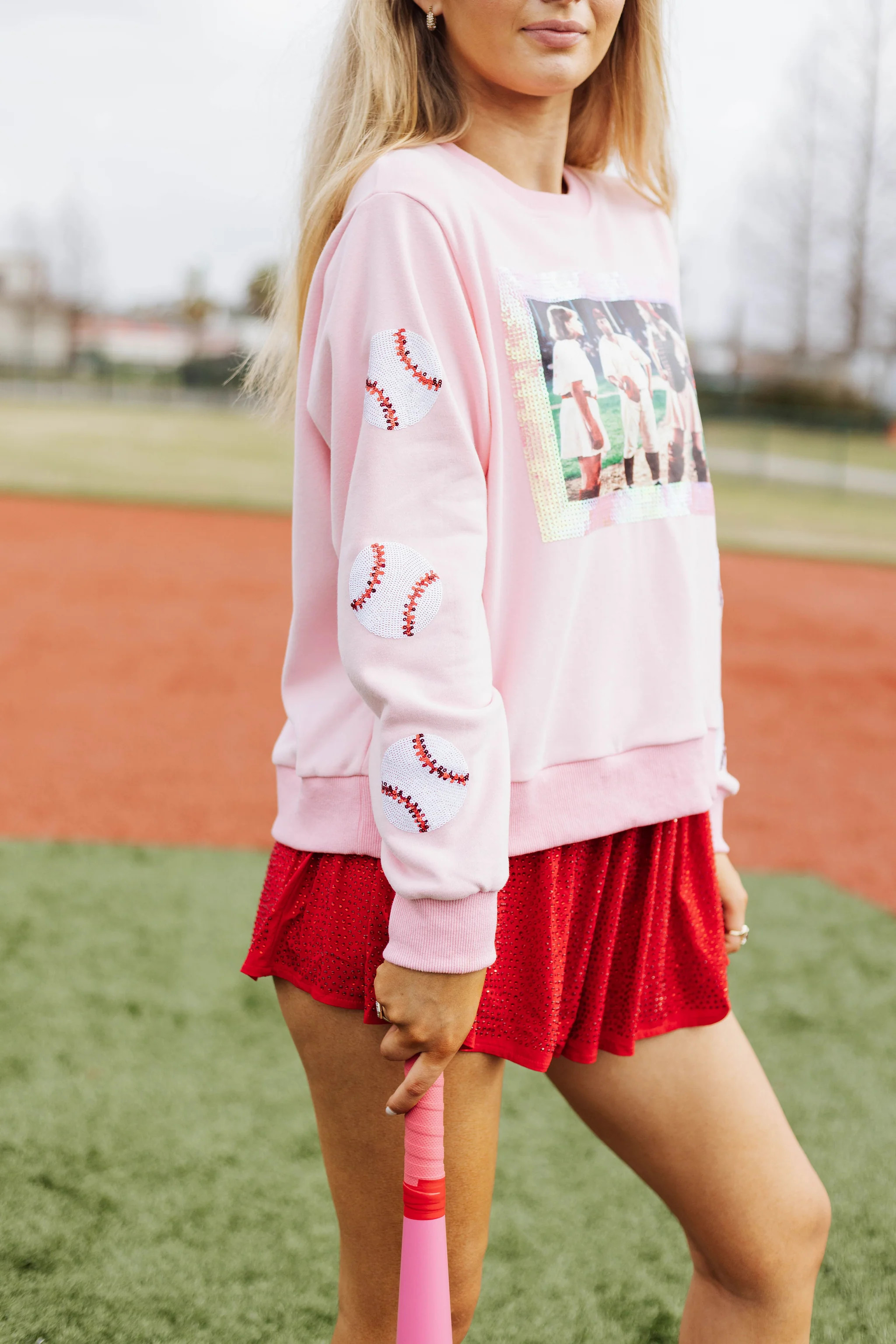 This League Frame Sweatshirt | Queen of Sparkles