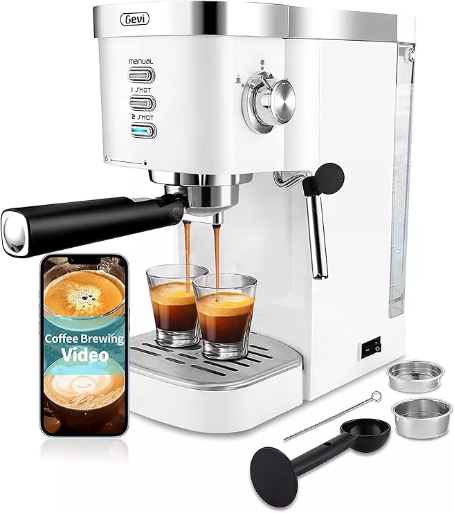 Gevi 20Bar Semi Automatic Espresso … curated on LTK