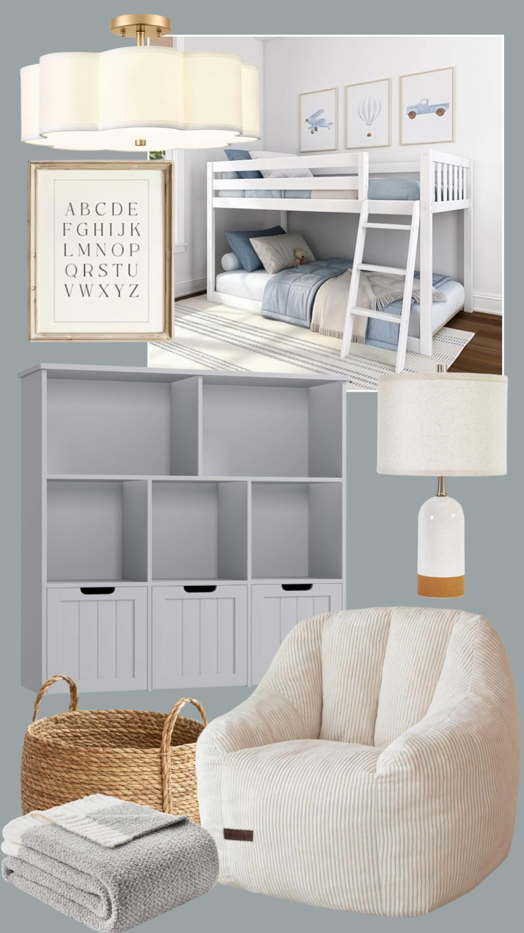 Loving this design inspo for any nursery or kids bedroom! 

#LTKHome